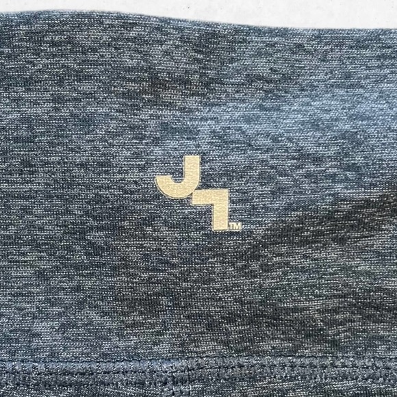 JoyLab Capri Leggings Women's Size M Blue Patchwork Legs Low Mid Rise - Picture 8 of 9